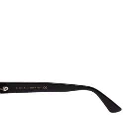 مملوكة مسبقًا نظارة غوتشي GG0028S مخطط / أخضر عين قطة