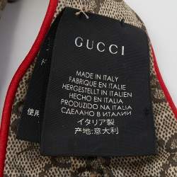 Pre Owned Gucci Beige Snake & Floral Patch Limited Edition Silk Head Band