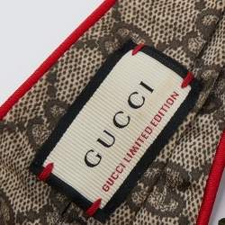 Pre Owned Gucci Beige Snake & Floral Patch Limited Edition Silk Head Band