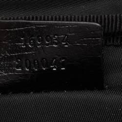 Pre Owned Gucci Black GG Supreme Canvas Laptop Case Bag