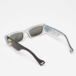 Pre Owned نظارة شمسية غوتشي GG0516S سوداء مستطيلة 