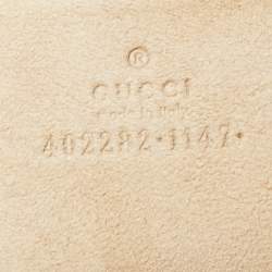 مملوكة مسبقًا حقيبة صغيرة غوتشي كانفاس نقشة زهور  جي جي سوبريم وسويدي متعددة الألوان