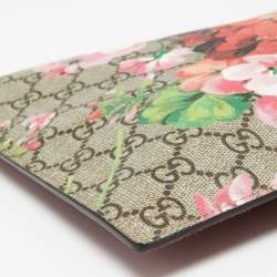 مملوكة مسبقًا حقيبة صغيرة غوتشي كانفاس نقشة زهور  جي جي سوبريم وسويدي متعددة الألوان