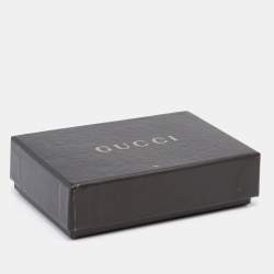 Pre Owned Gucci Sterling Silver Gemini Zodiac Pendant Cord Necklace