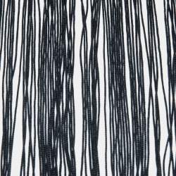 Pre Owned Gucci Black Crepe Silk Fringed Stole