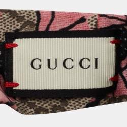 Pre Owned  Gucci Multicolor Bengal Tiger Print Silk GG Headband