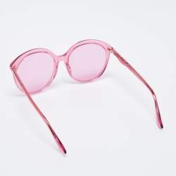 Pre Owned Gucci Pink GG0257S Gradient Sunglasses