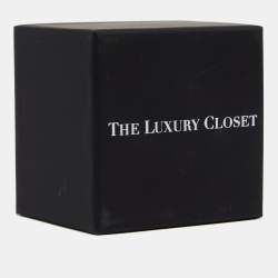 Pre Owned Gucci Sterling Silver Heart Stud Earrings