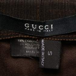 Gucci Beige GG Monogram Bucket Hat S
