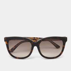 Gucci Brown GG082SK Tortoiseshell Square Sunglasses