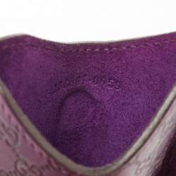 Gucci Purple Microguccissima Leather Blackberry Phone Case