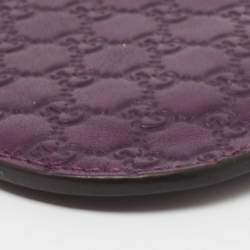 Gucci Purple Microguccissima Leather Blackberry Phone Case