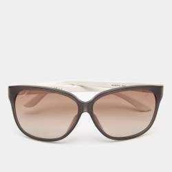 Gucci White/Black GG3551F/S Gradient Oversized Sunglasses