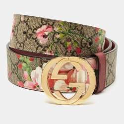 Gucci, Accessories, New Gucci Red Signature Supreme Leather Belt