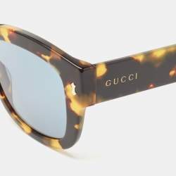 Gucci Brown/Black Tortoise Wayfarer Sunglasses