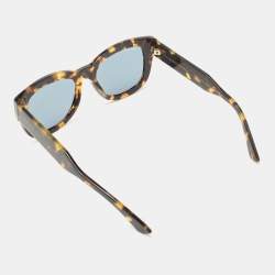 Gucci Brown/Black Tortoise Wayfarer Sunglasses