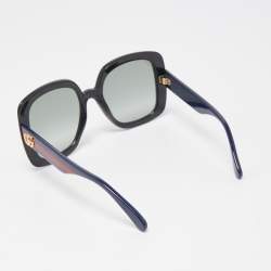 Gucci Black GG Oversized Sunglasses