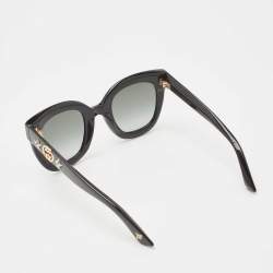 Gucci Black Interlocking G Star Crystals Sunglasses