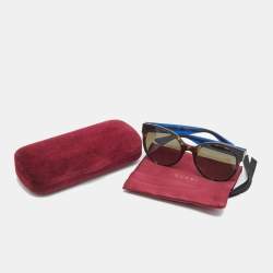 Gucci Brown Interlocking G Gradient Sunglasses