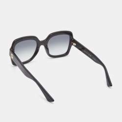 Gucci Black Gradient Square Sunglasses 