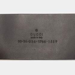 Pre Owned Gucci Tan Leather Dionysus Buckle Belt 90CM