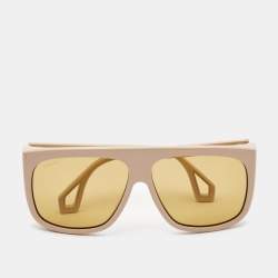 Gucci Beige GG0467S Rectangular Sunglasses