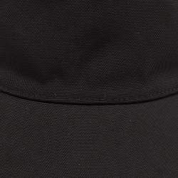 Gucci Black Canvas Baseball Cap L