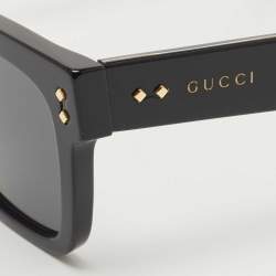 Gucci Black GG1084S Square Sunglasses