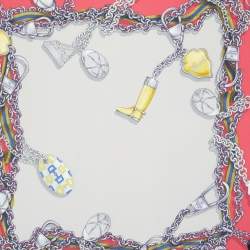 Gucci Multicolor Printed Silk Square Scarf