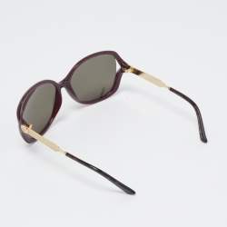 Gucci Burgundy/Black GG00765 Butterfly Sunglasses