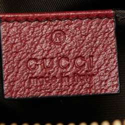 Pre Owned Gucci Multicolor Flora GG Supreme Canvas Ophidia Cosmetic Case