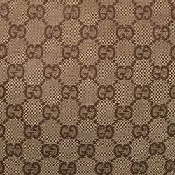 Gucci Beige/Brown GG Canvas Laptop Case