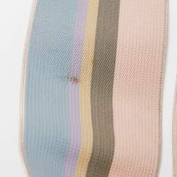 Gucci Multicolor Elastic Web Hysteria Adjustable Belt 70CM
