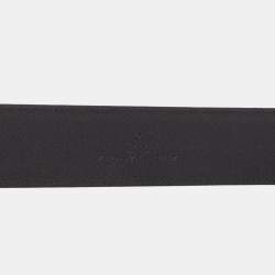 Gucci Black Leather Buckle Belt 85 CM