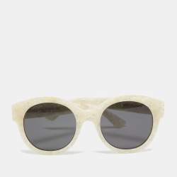 Gucci Black GG0207S GG Star Round Sunglasses