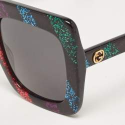 Gucci Multicolor GG0328S Square Oversized Sunglasses 