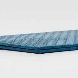 Pre Owned Gucci Blue Microguccissima Leather Notebook Agenda Cover