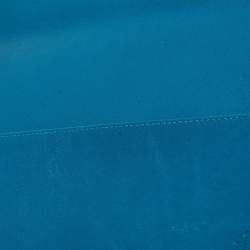 Pre Owned Gucci Blue Microguccissima Leather Notebook Agenda Cover