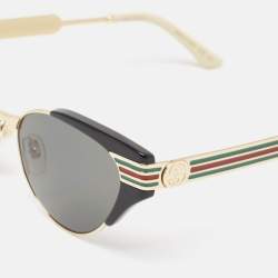 Gucci Black GG0522S Web Cat Eye Sunglasses