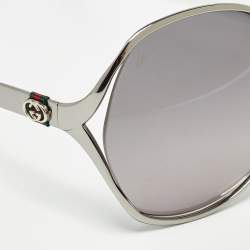 Gucci Black/Silver Gradient GG4280/S Interlocking G Oversized Sunglasses