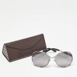 Gucci Black/Silver Gradient GG4280/S Interlocking G Oversized Sunglasses