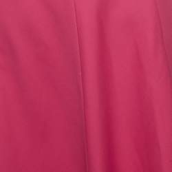 Gucci Pink Silk & Wool Midi Skirt XS