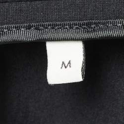 Gucci Black Sequin Embellished Neoprene Sweatshirt M