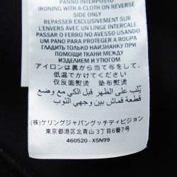 Gucci Black Sequin Embellished Neoprene Sweatshirt M