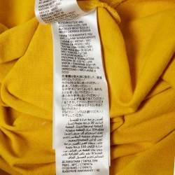 Gucci x adidas Yellow Printed Cotton Oversize T-Shirt L