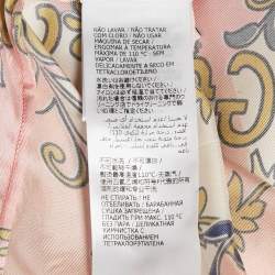 Gucci Multicolor GG Rhombus Print Shirt Dress S