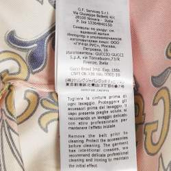 Gucci Multicolor GG Rhombus Print Shirt Dress S