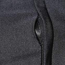 Pre Owned Gucci Black Side Stripe Trim Jersey Leggings XS