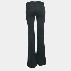 Gucci Black Lyocell Denim 70's Flared Jeans S Waist 30"