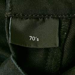 Gucci Black Lyocell Denim 70's Flared Jeans S Waist 30"